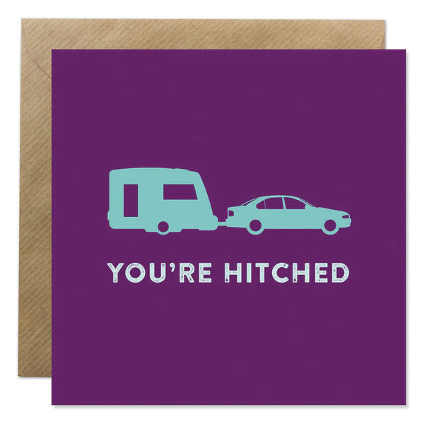 You're Hitched card