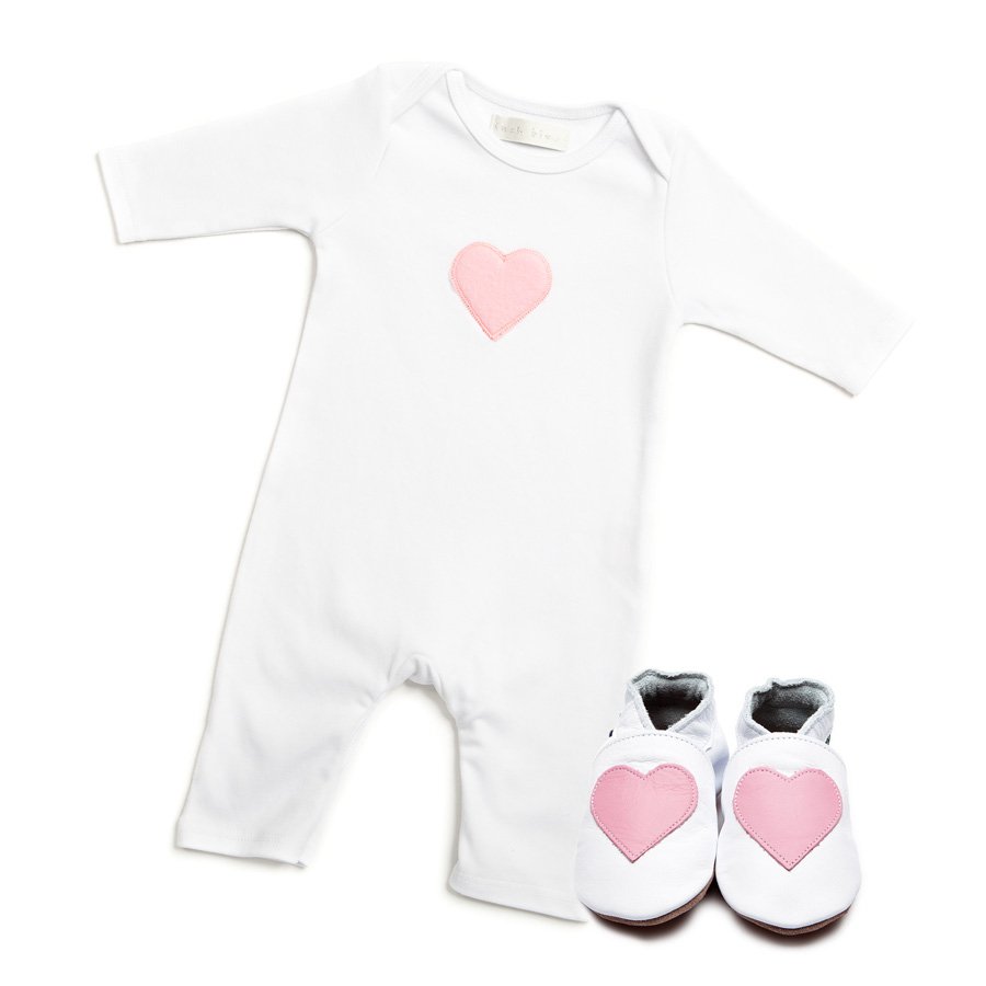 Love Babygrow & Shoes Giftset