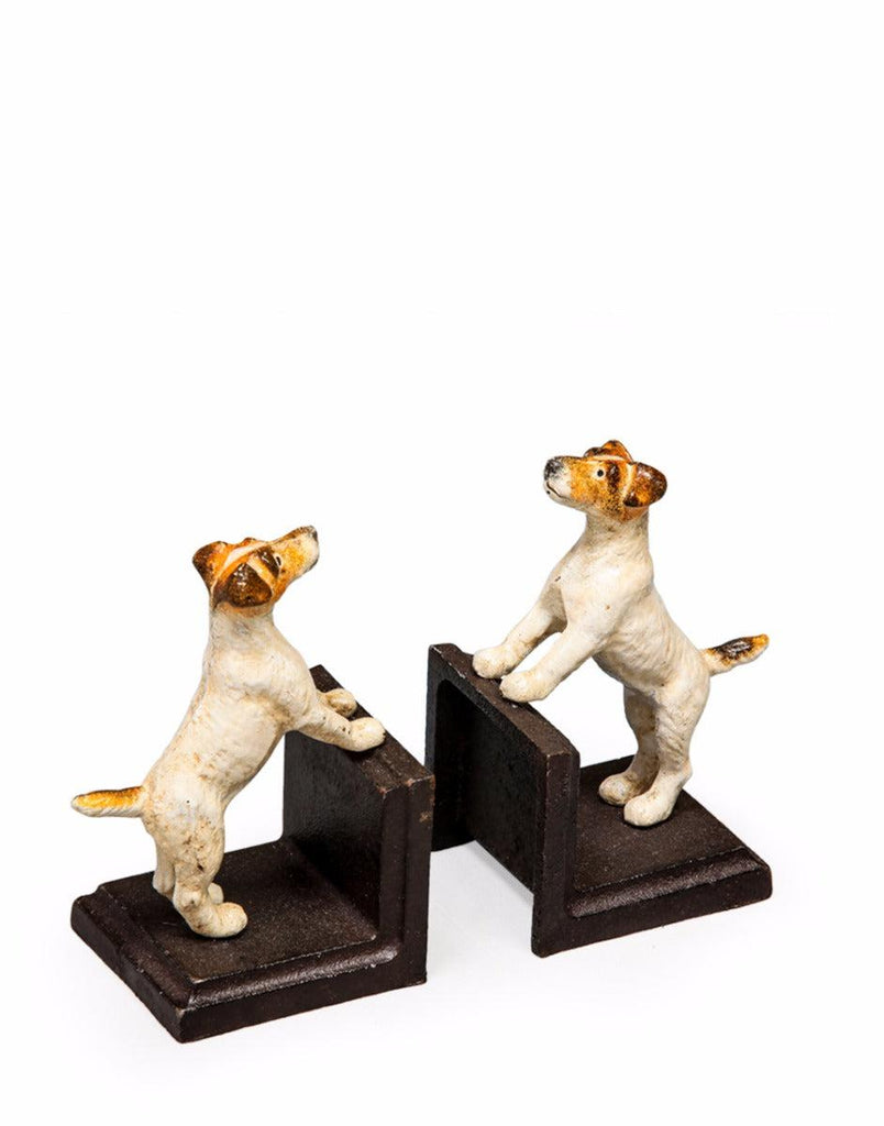 Set of Terrier Cast Iron Bookends