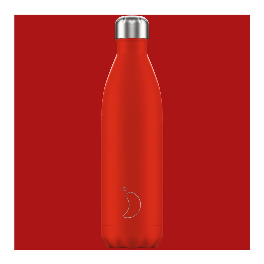Chilly’s 750ml Bottle - Neon Red