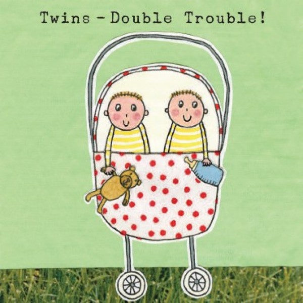 Twins - Double Trouble! Card