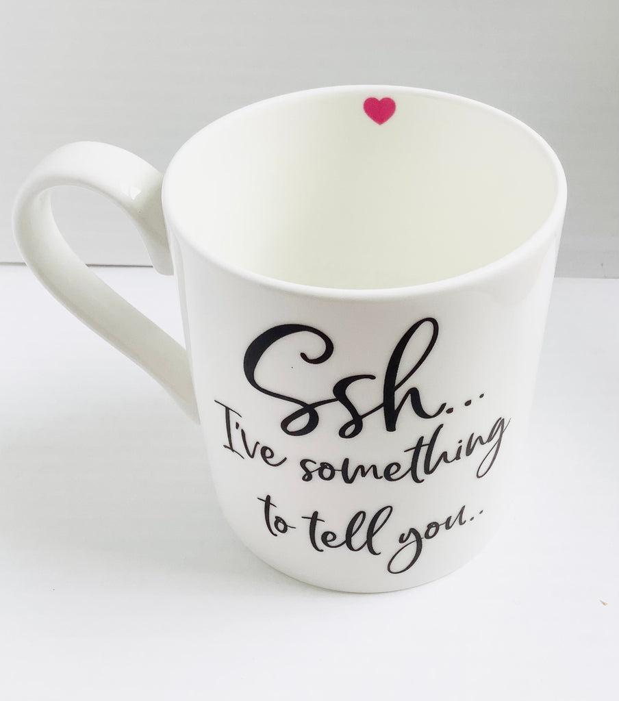 I’ve something to tell you…you are going to be auntie- mug
