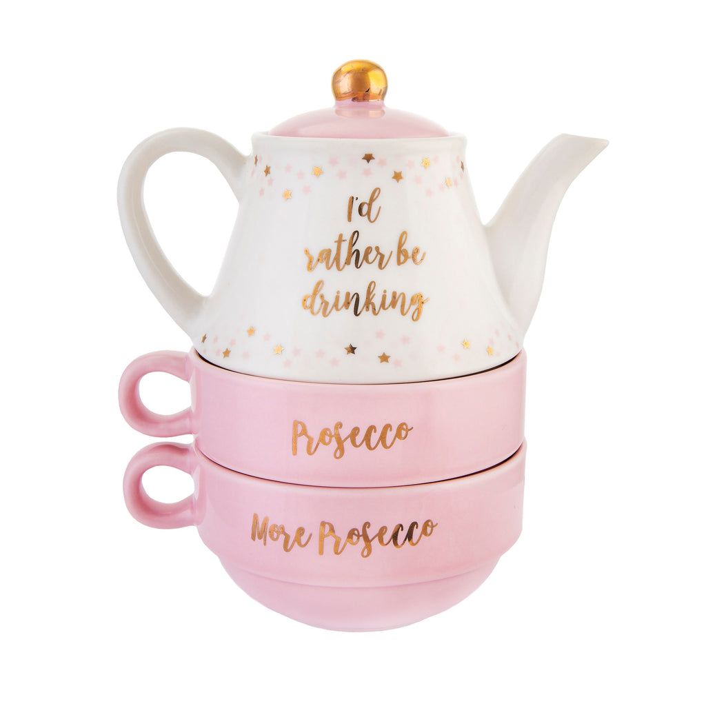 I’d Rather Be Drinking Prosecco Teapot