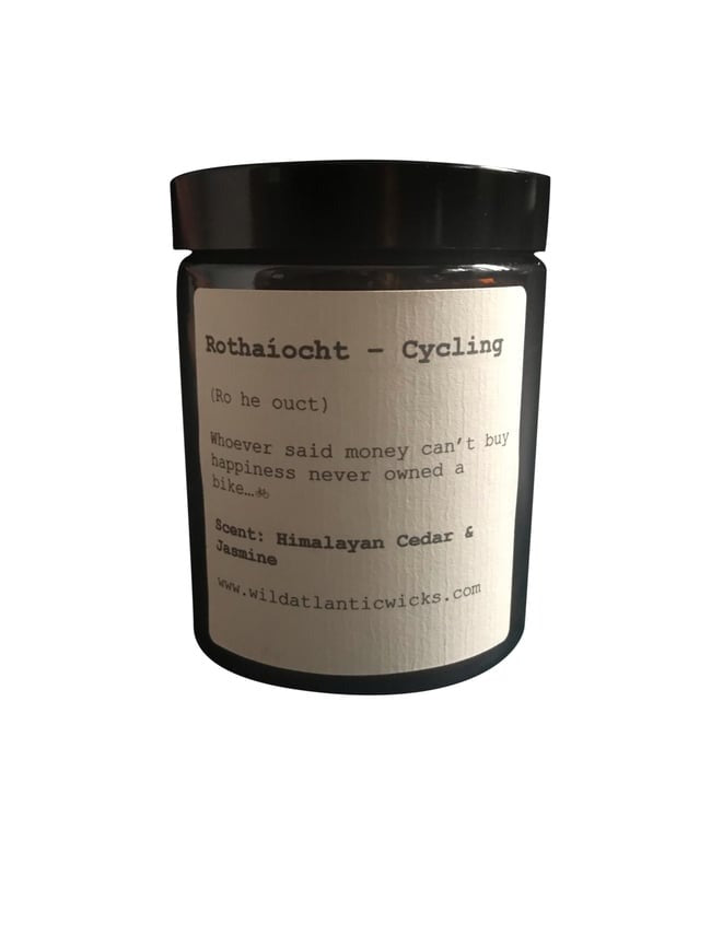 Rothaíocht-Cycling Candle (Wild mint)