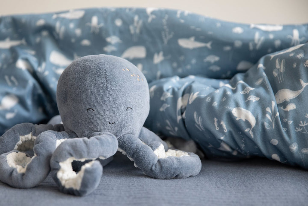 Cuddly toy Octopus Ocean Blue