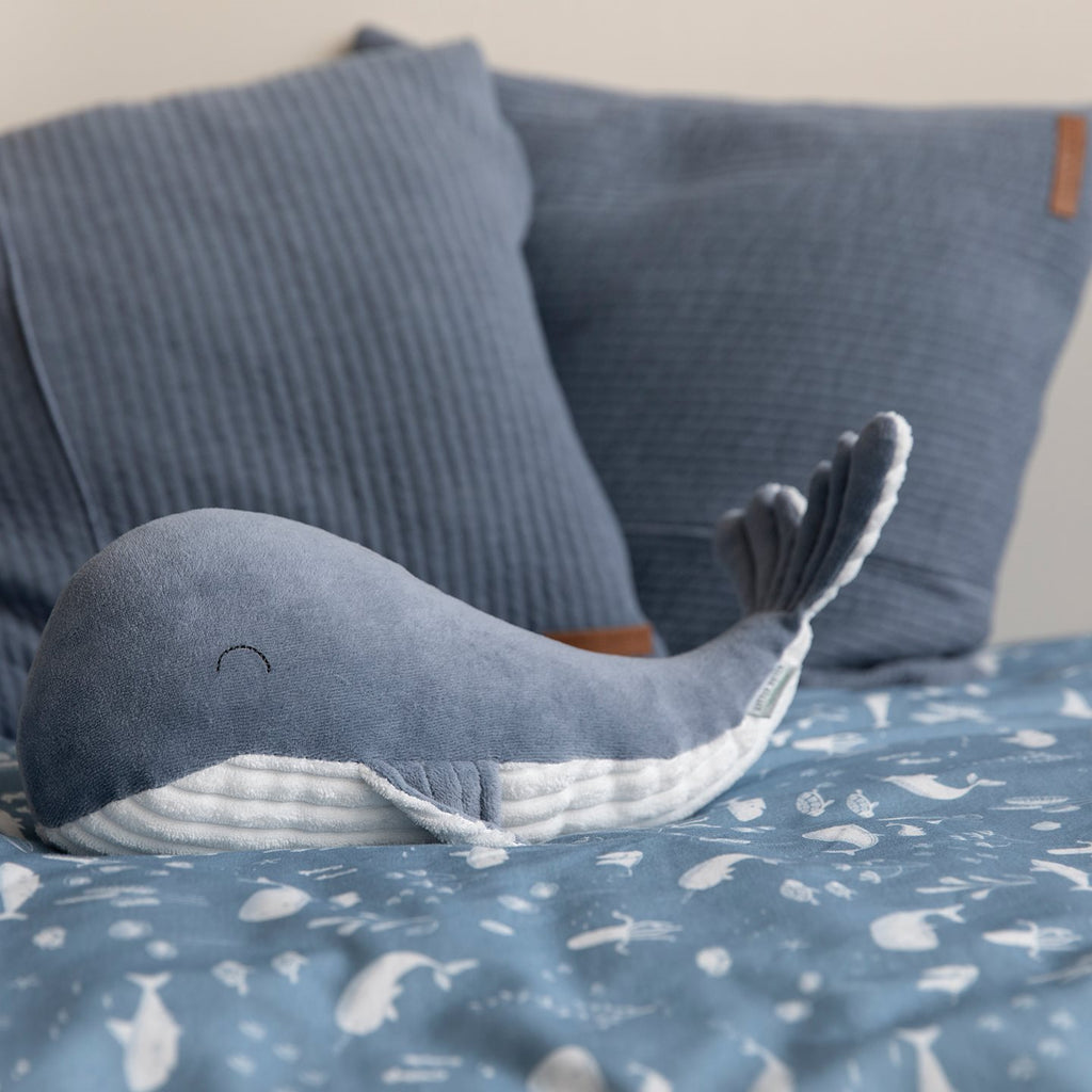 Large cuddly toy Whale Ocean Blue
