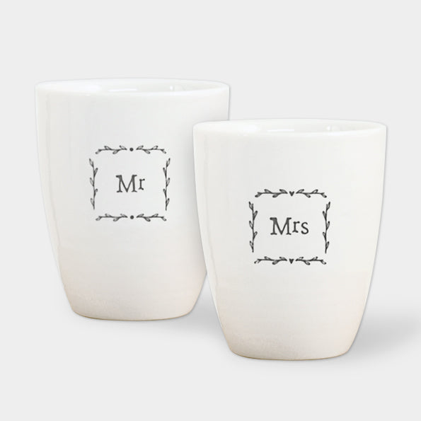 Mr & Mrs Egg Cup Set - Wild Atlantic Living