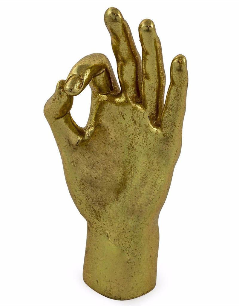 Gold OK Hand Figure