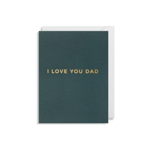 "I Love You Dad" Mini Card