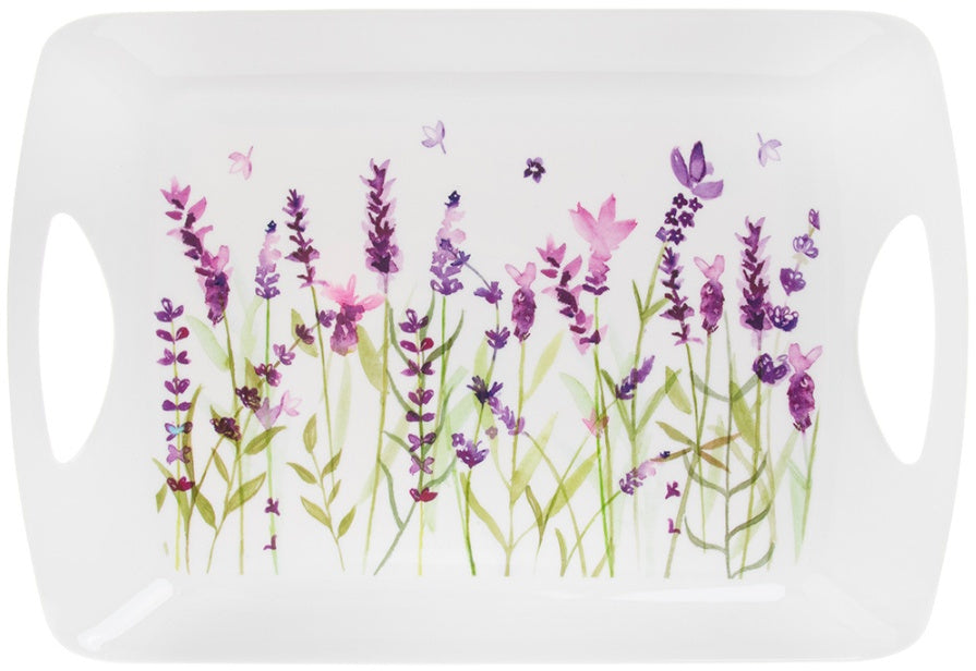 Set of 4 Lavender Garden Coasters