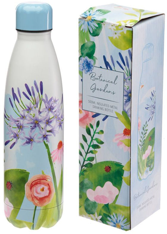 Floral Gardens Printed Drinks Bottle 500ml