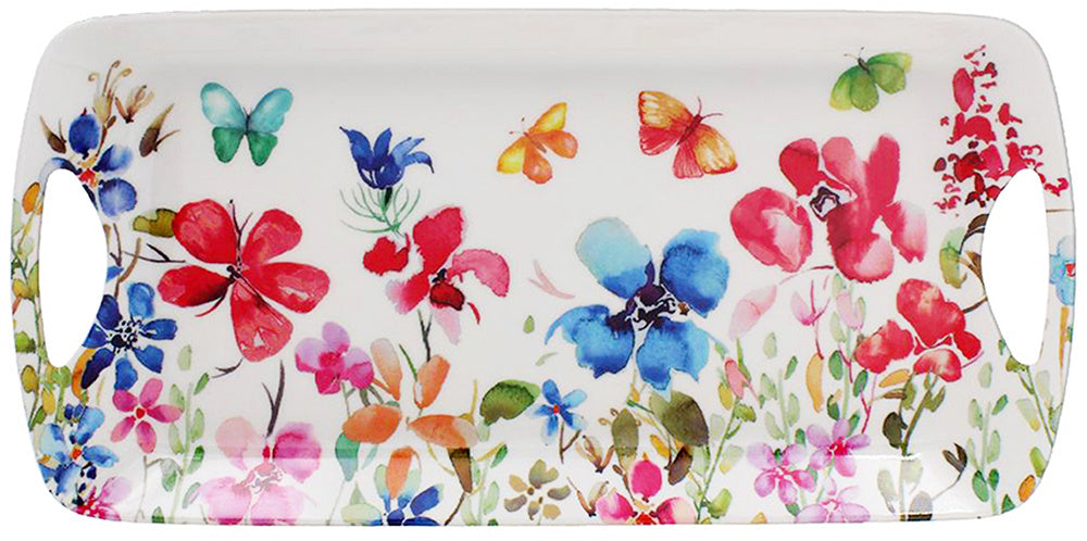 Colourful Meadow Serving Tray, Medium
