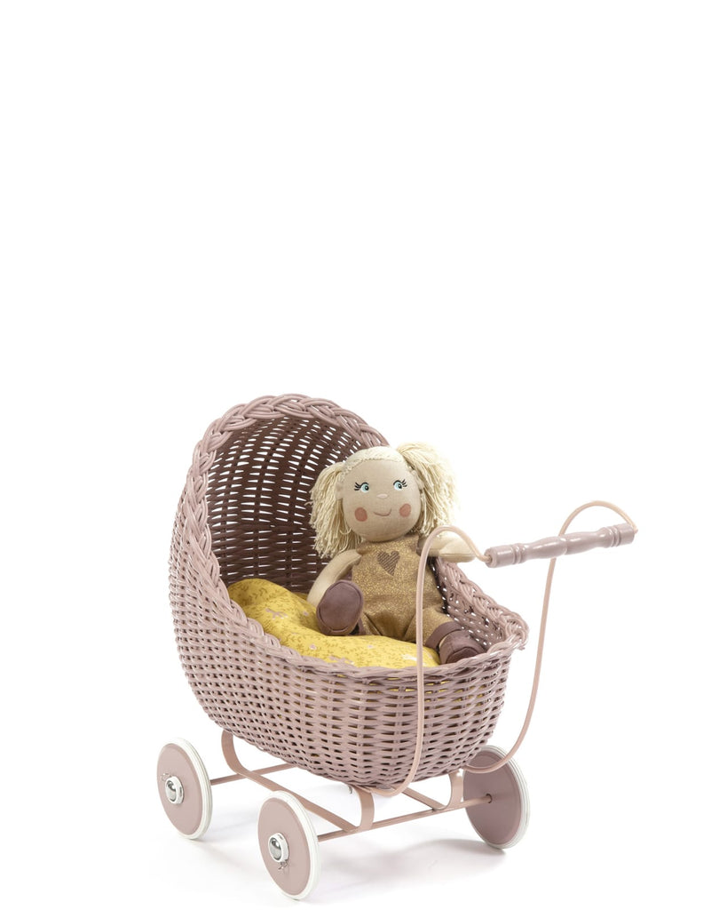 Wicker Doll Pram / Stroller
