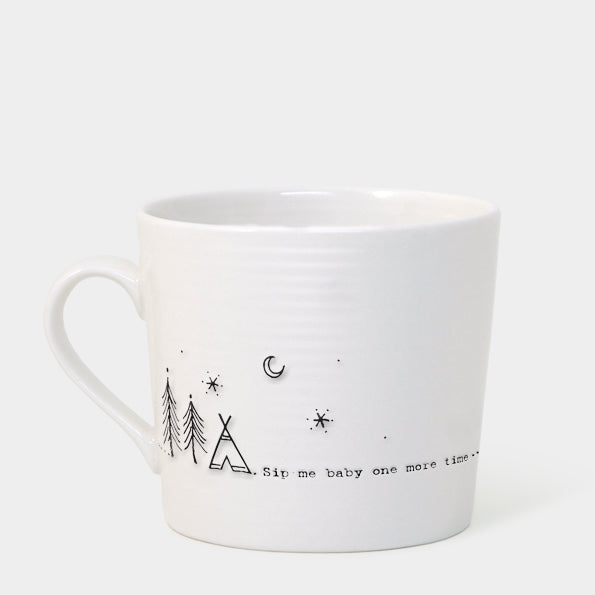 Sip me baby- Wobbly Porcelain Mug