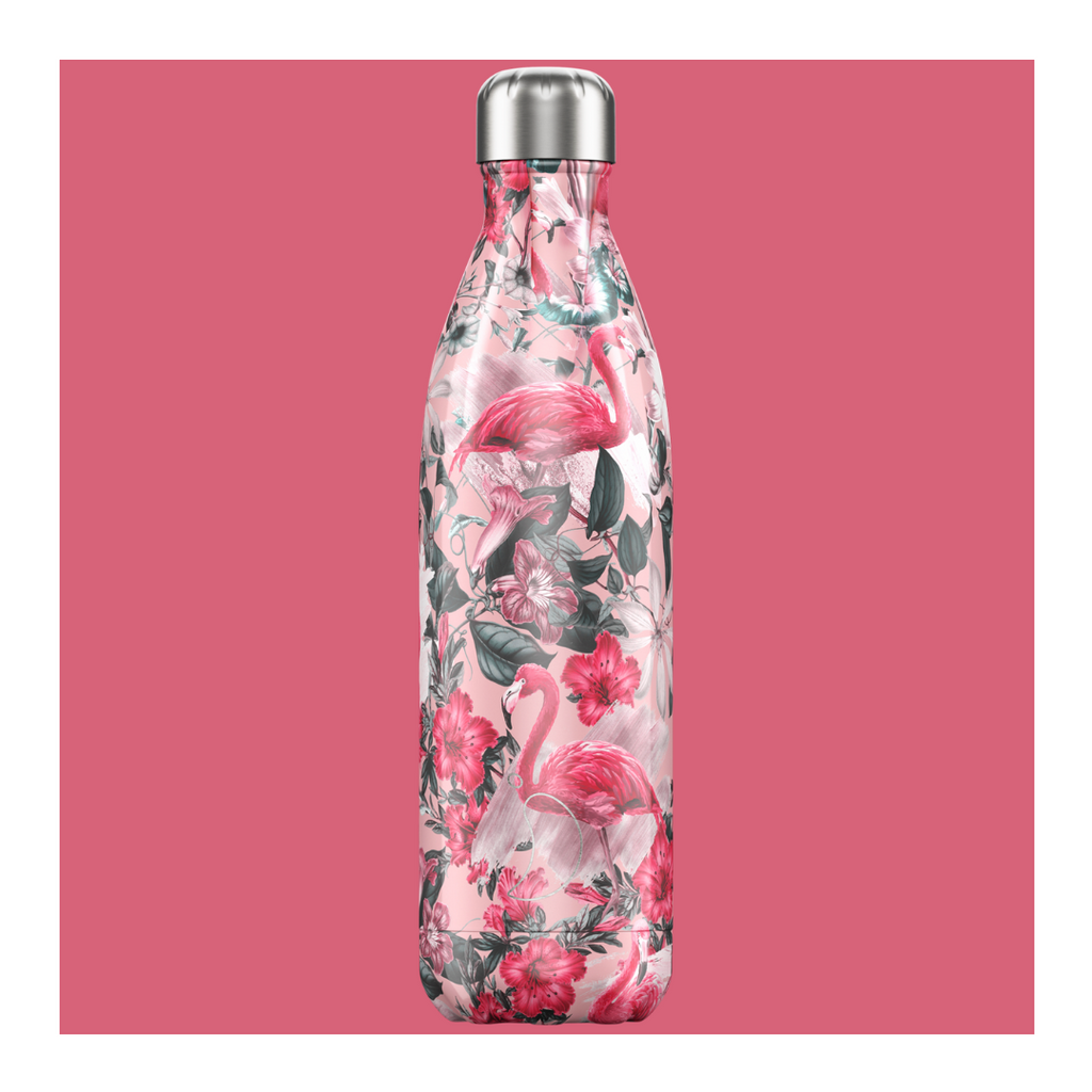 Chilly’s 750ml Bottle - Tropical Flamingo