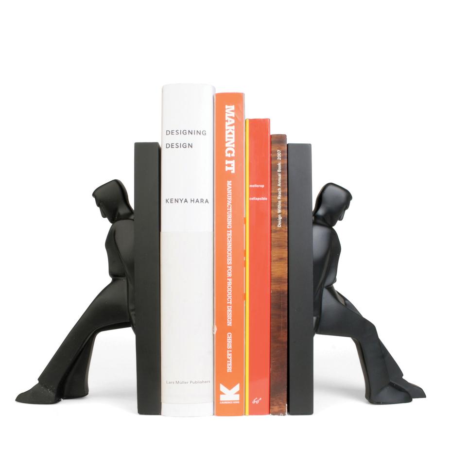 Leaning Men Bookends