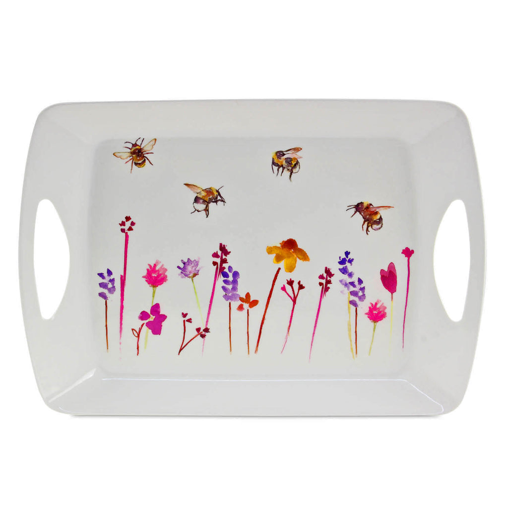 Busy Bee Garden Serving Tray - Large