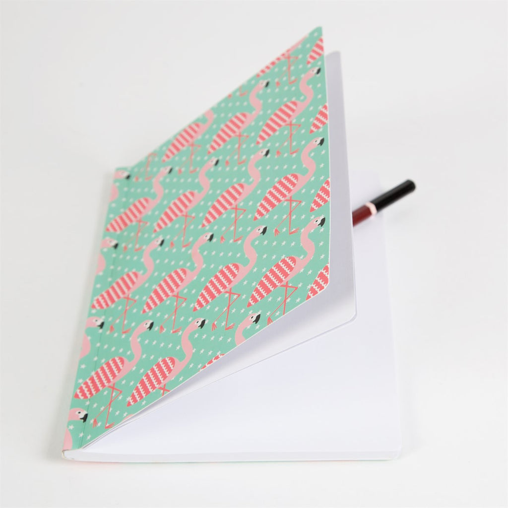 Tropical Flamingo A5 Notebook