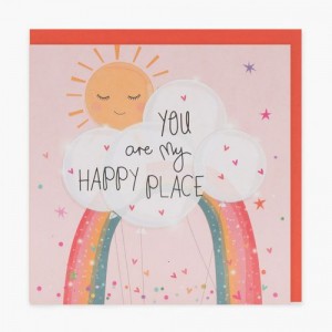 "You're My Happy Place" Card