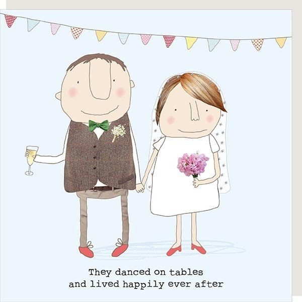 Card - Wedding Danced on tables