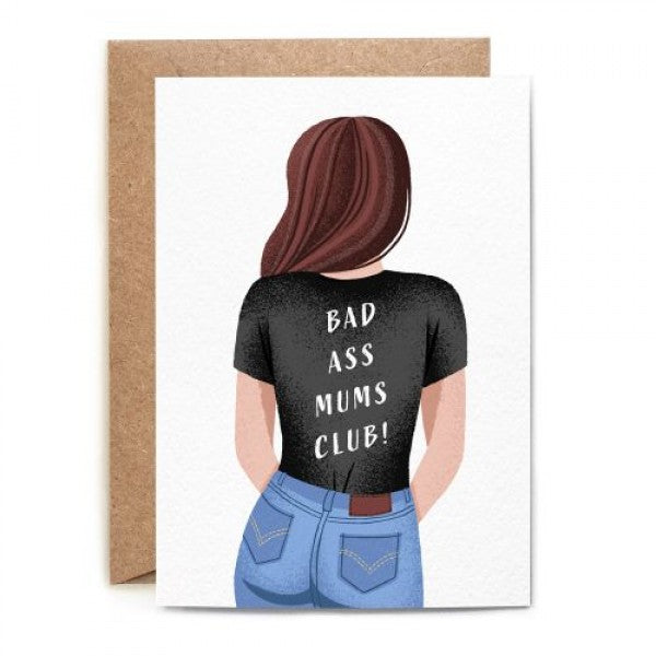 Bad Ass Mum's Club Card