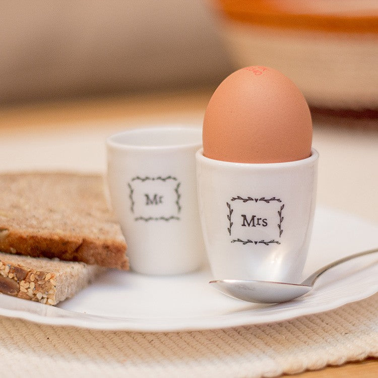Mr & Mrs Egg Cup Set - Wild Atlantic Living