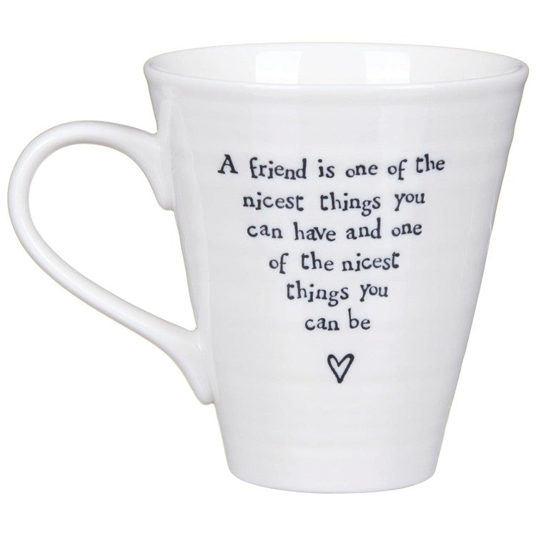 Friend is the nicest... Porcelain Mug