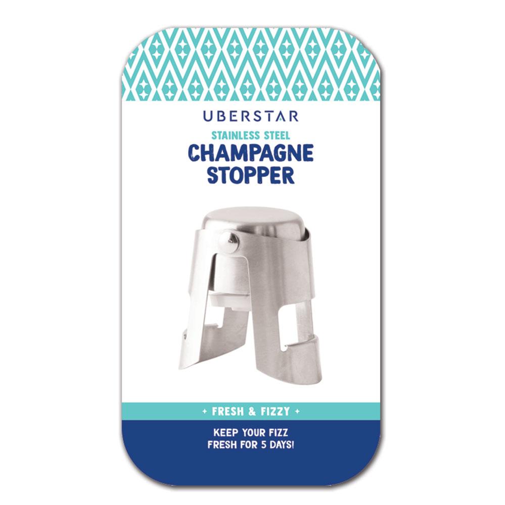 Champagne Stopper - Silver