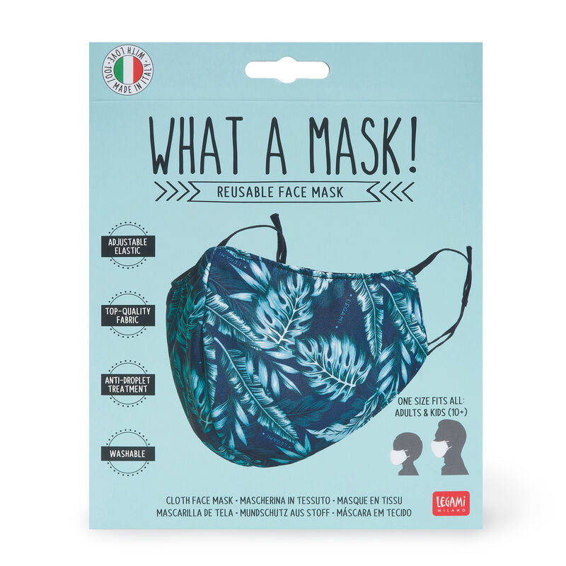 What a Mask! - Fabric mask (jungle)