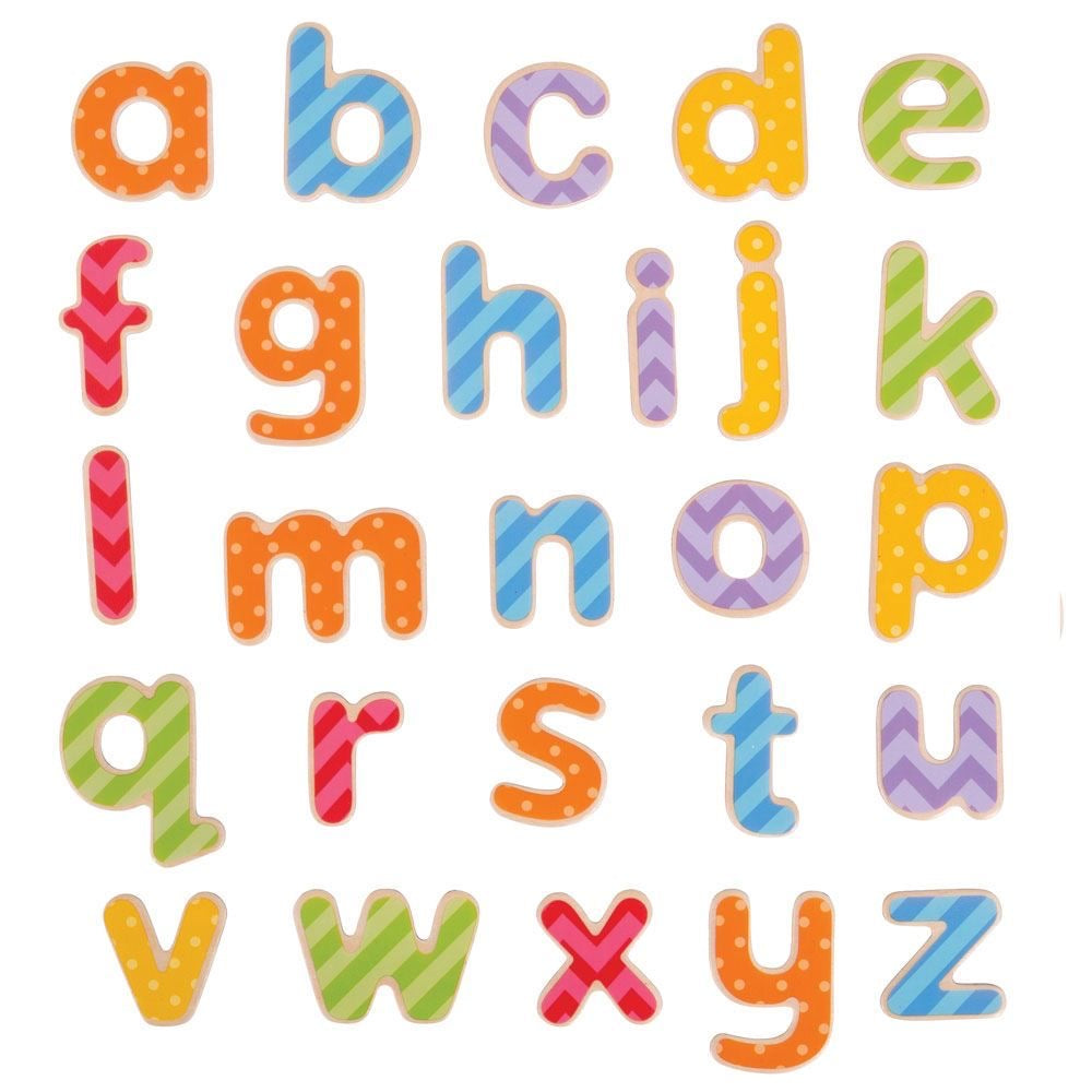 Magnetic letters- lowercase