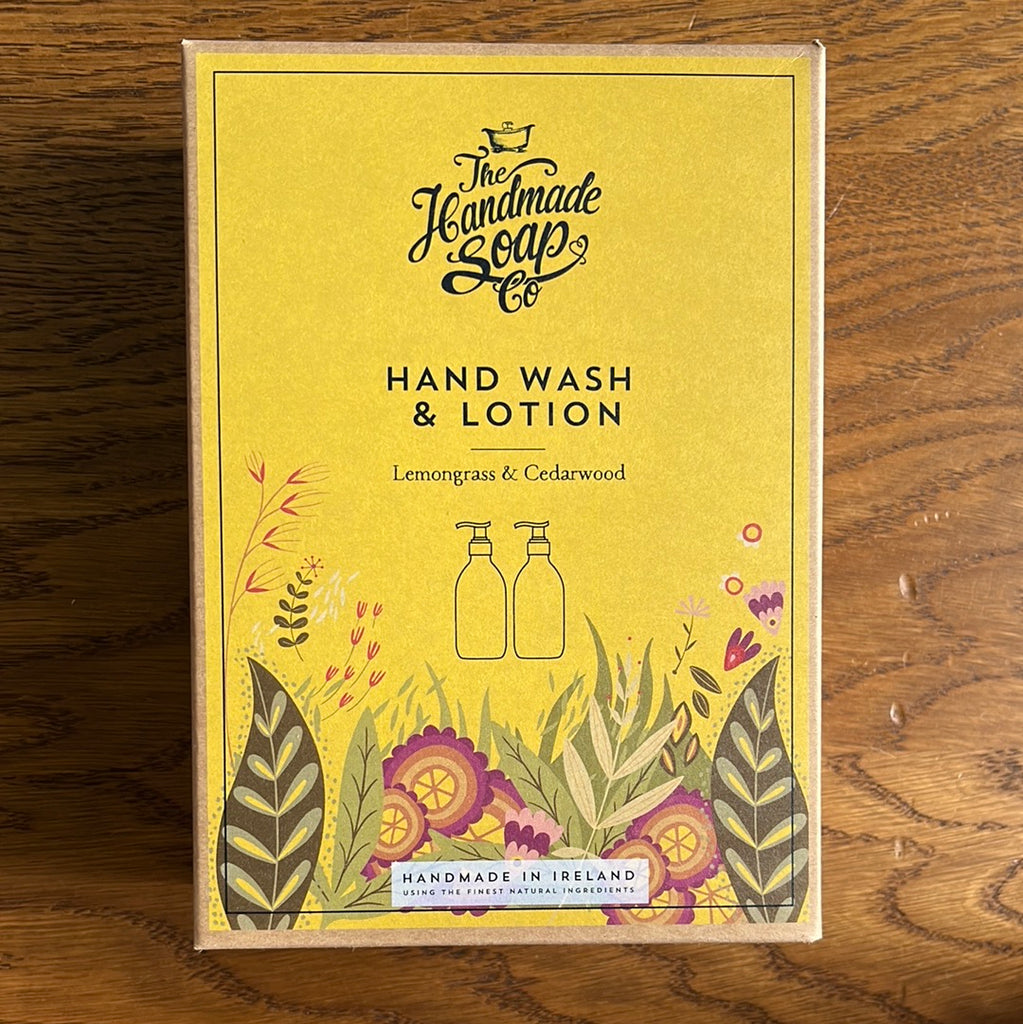 Lemongrass & Cedarwood Hand Wash & Hand Lotion Duo Gift Set