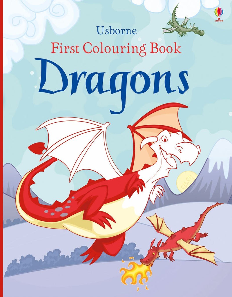 First colouring book (dragons)