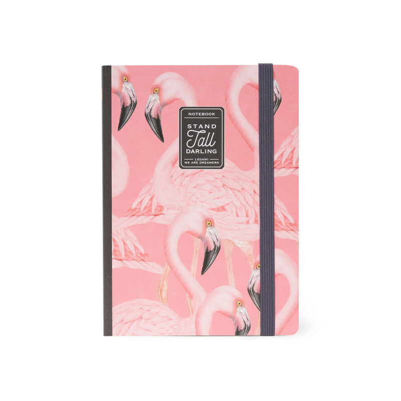Medium notebook- Flamingo