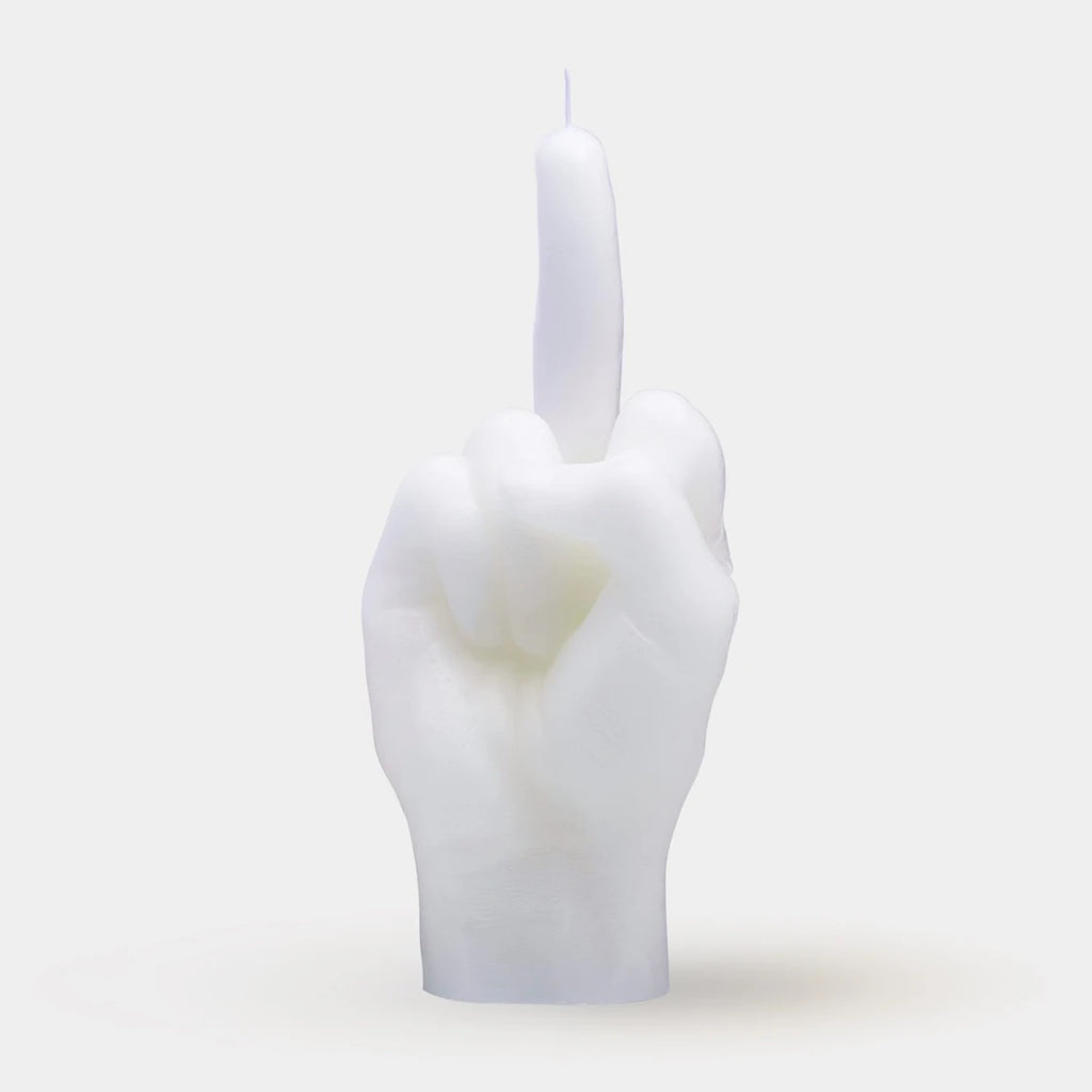 Fuck You Candle - White