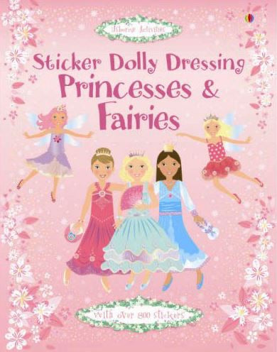 Sticker dolly dressing princesses and fairies