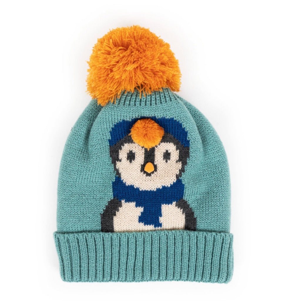 Cosy Kids Penguin Hat- Ice